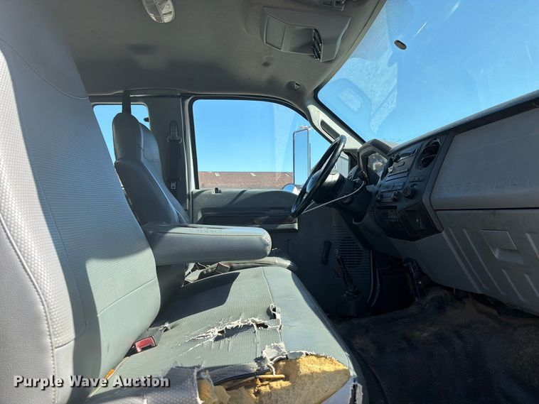 image for item YA3708 2015 Ford  F750 Super Duty Ext. Cab chipper truck