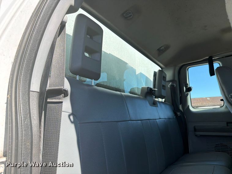 image for item YA3708 2015 Ford  F750 Super Duty Ext. Cab chipper truck