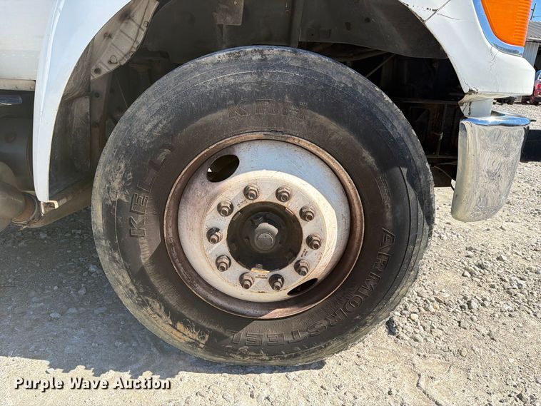 image for item YA3708 2015 Ford  F750 Super Duty Ext. Cab chipper truck