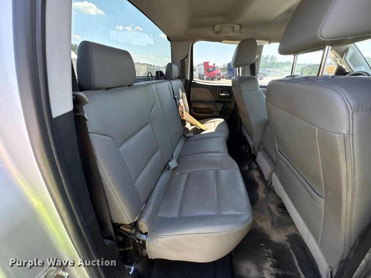 image for item YA3809 2018 Chevrolet  Silverado 2500HD Ext. Cab utility bed pickup truck