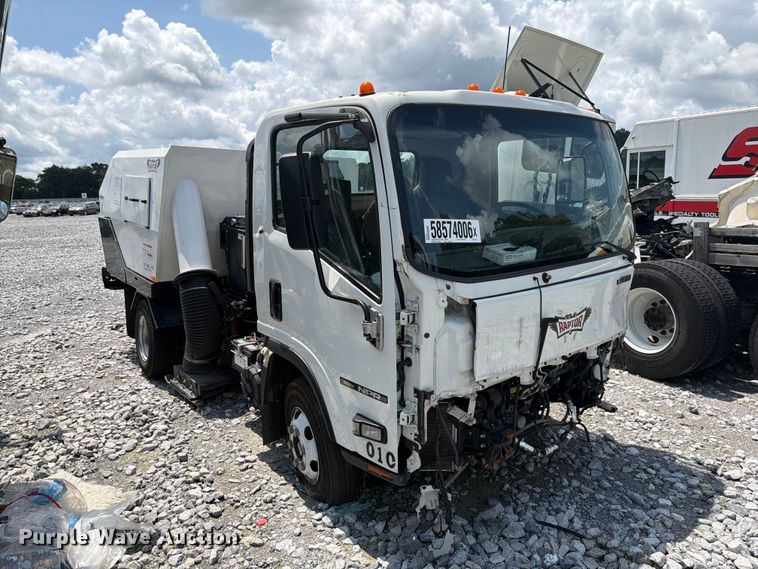 image for item YA4519 2025 Isuzu NPR street sweeper truck