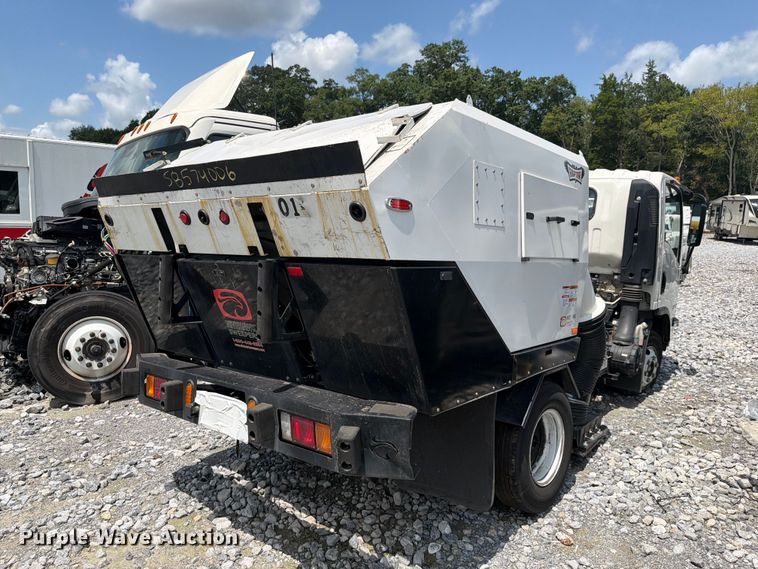 image for item YA4519 2025 Isuzu NPR street sweeper truck
