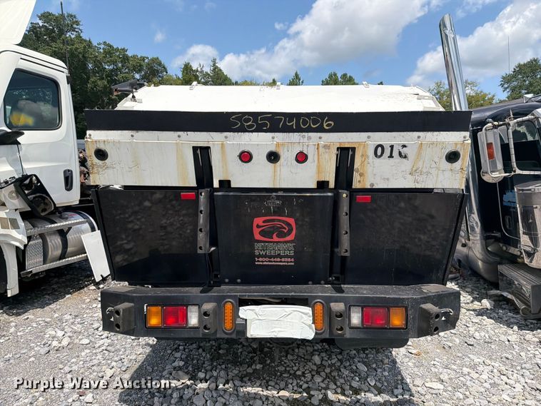 image for item YA4519 2025 Isuzu NPR street sweeper truck