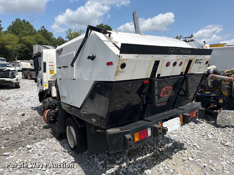 image for item YA4519 2025 Isuzu NPR street sweeper truck