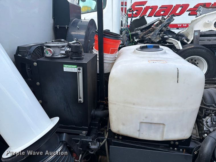 image for item YA4519 2025 Isuzu NPR street sweeper truck
