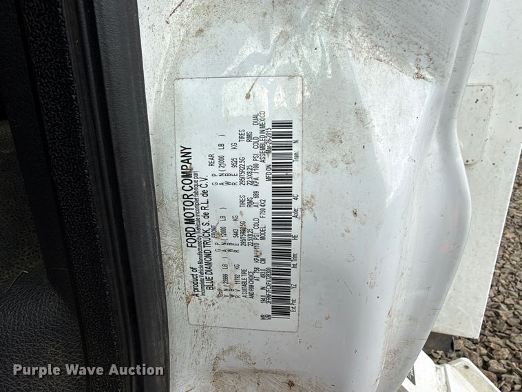 image for item YA4682 2015 Ford F750 Super Duty forestry bucket truck