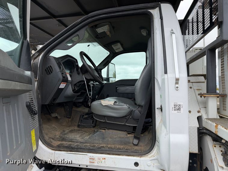 image for item YA4737 2016 Ford F750 Super Duty forestry bucket truck
