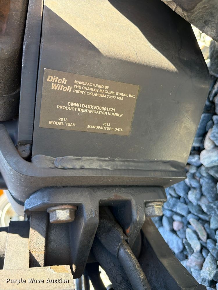 image for item YA5444 2013 Ditch Witch R30 cable plow