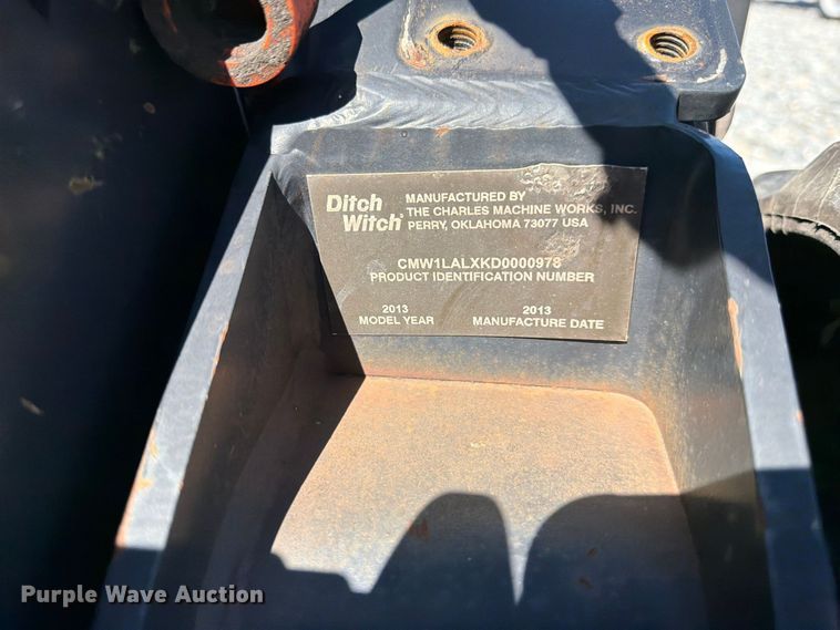 image for item YA5444 2013 Ditch Witch R30 cable plow