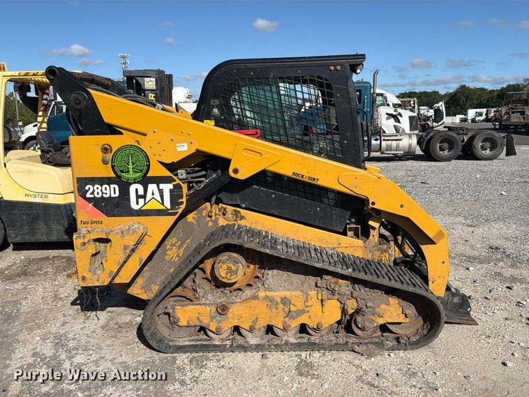 image for item YA5531 2019 Caterpillar 289D tracked skid steer loader
