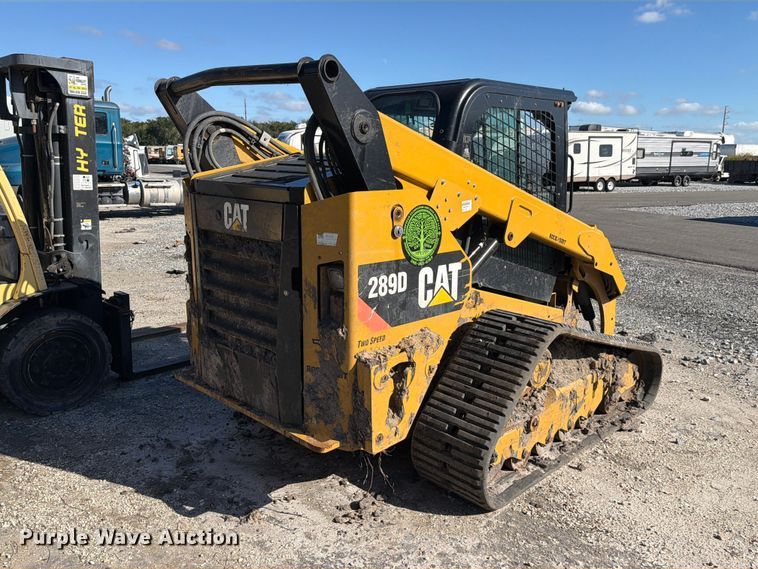 image for item YA5531 2019 Caterpillar 289D tracked skid steer loader
