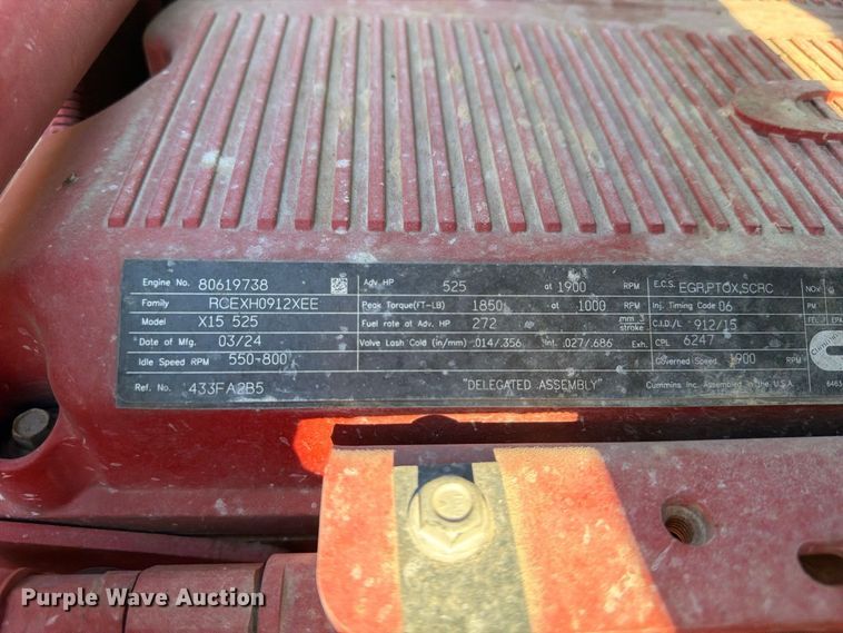 image for item YA5537 2025 International HX520 dump truck