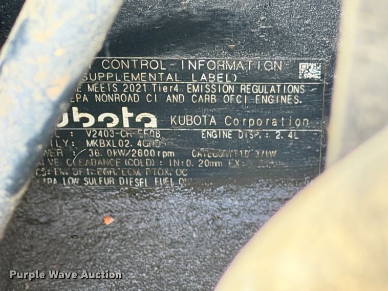 image for item YA5689 2021 Vermeer VX50-500 vacuum excavator