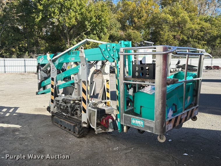 image for item YA5729 2019 IMER IMR 19 tracked boom lift