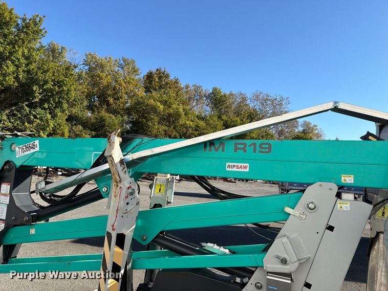 image for item YA5729 2019 IMER IMR 19 tracked boom lift