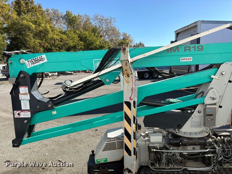 image for item YA5729 2019 IMER IMR 19 tracked boom lift