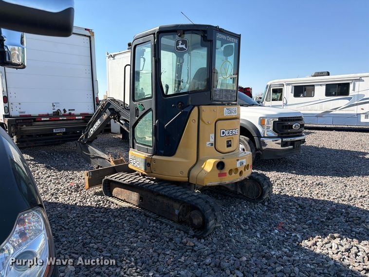 image for item YA5814 2016 John Deere 35G mini excavator