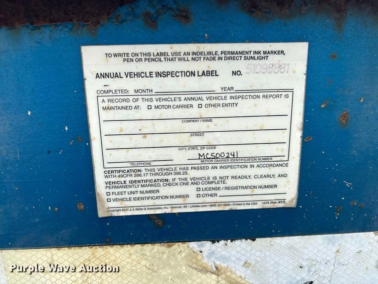 image for item DS2558 2001 Felling FT-24 equipment trailer