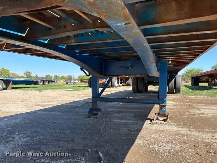 image for item DS2577 1970 Trailmobile P31T0SAH flatbed trailer
