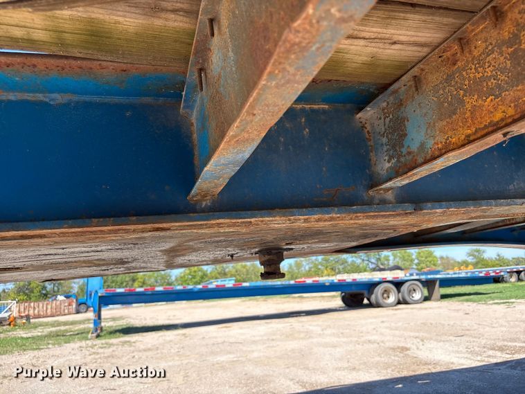 image for item DS2577 1970 Trailmobile P31T0SAH flatbed trailer