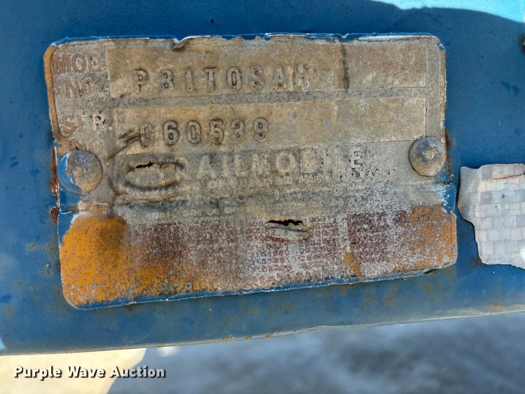 image for item DS2577 1970 Trailmobile P31T0SAH flatbed trailer