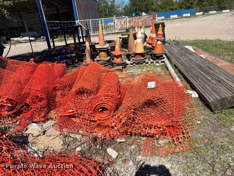 image for item DS2582 Approximately 75 rolls of snow fence