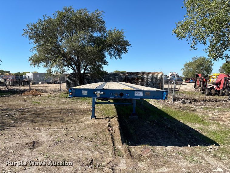 image for item DS2585 1978 Trailmobile P31T-0SAH flatbed trailer