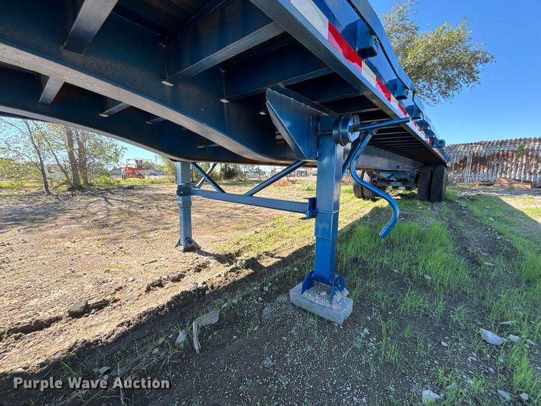 image for item DS2585 1978 Trailmobile P31T-0SAH flatbed trailer