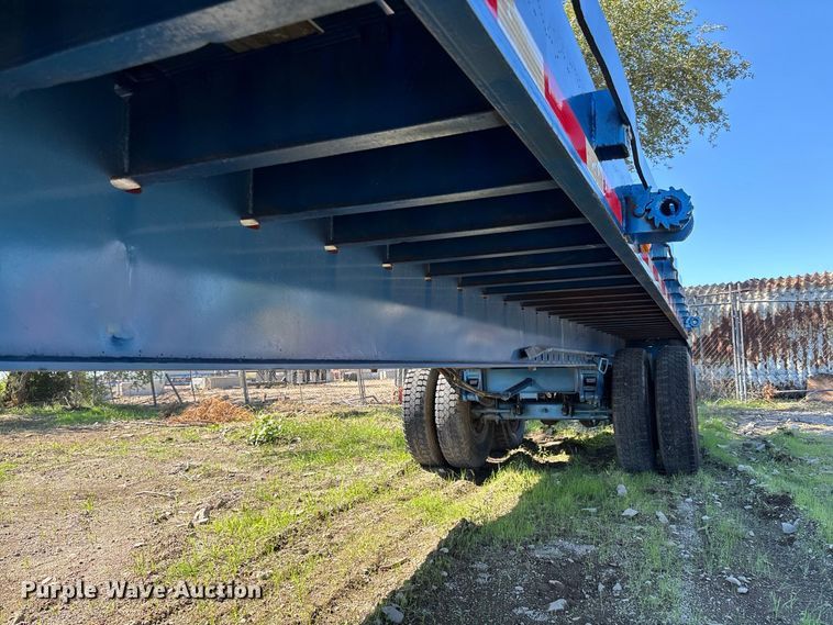 image for item DS2585 1978 Trailmobile P31T-0SAH flatbed trailer