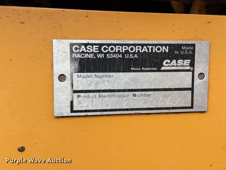 image for item DW6780 1997 Case 550G dozer