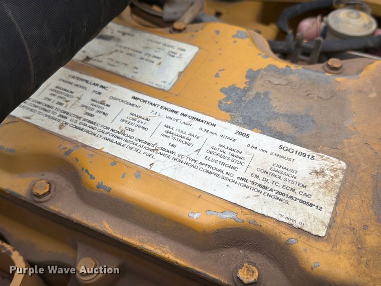 image for item DW6781 2008 Caterpillar 325C LCR excavator