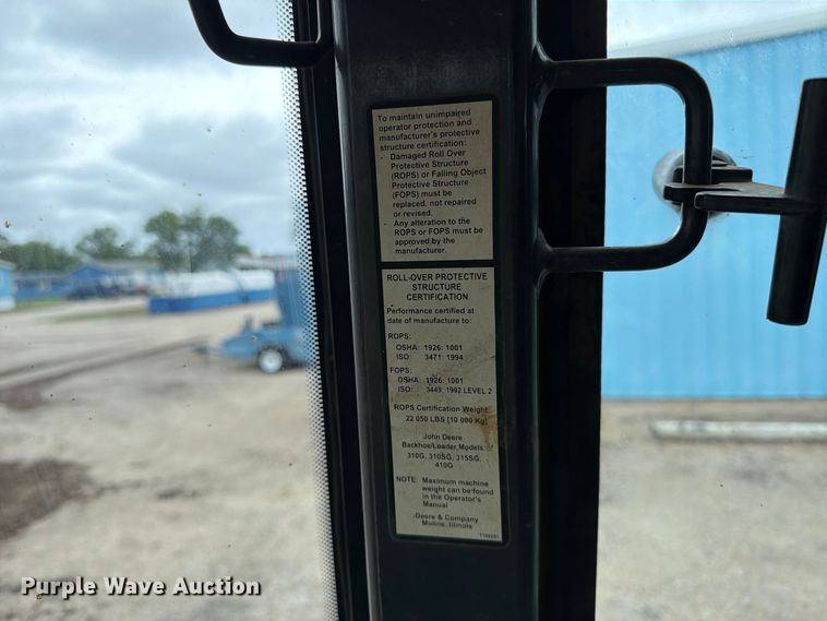 image for item DW6784 2006 John Deere 310G Backhoe
