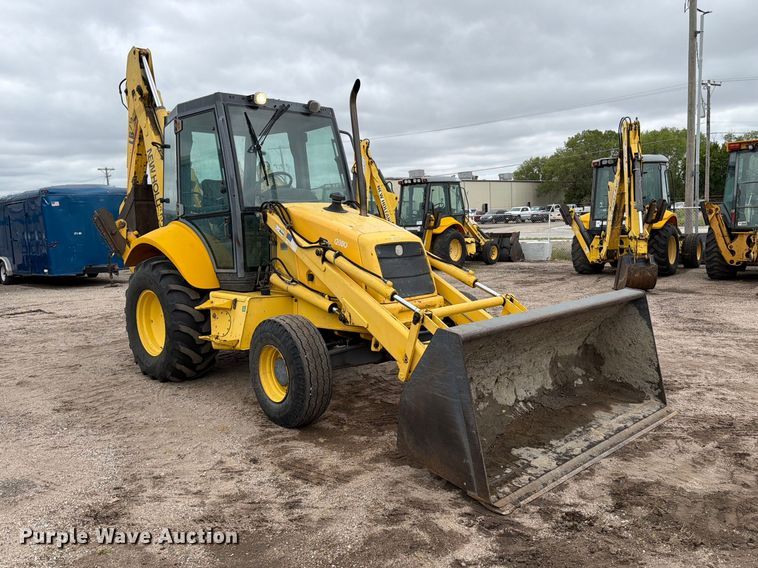 image for item DW6786 2000 New Holland LB75 Backhoe