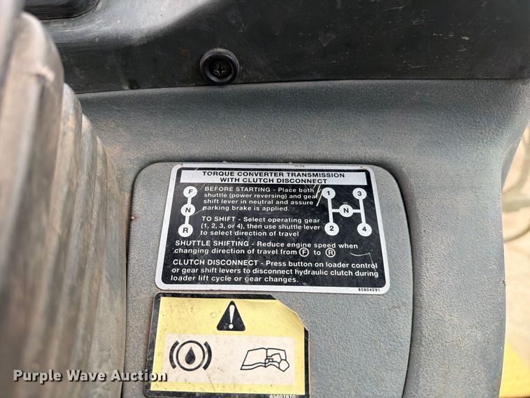 image for item DW6786 2000 New Holland LB75 Backhoe