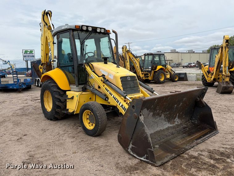 image for item DW6787 2007 New Holland B95 backhoe