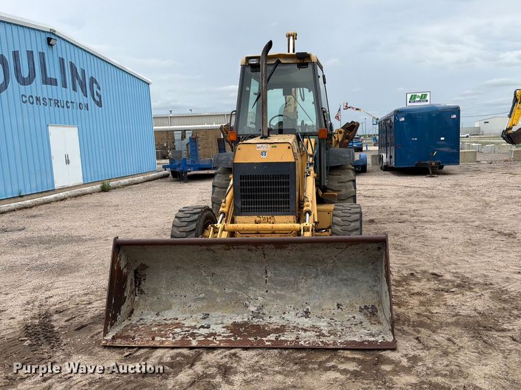 image for item DW6789 1996 Ford 555D backhoe