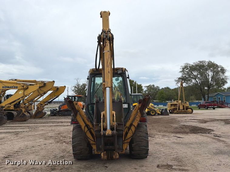 image for item DW6789 1996 Ford 555D backhoe