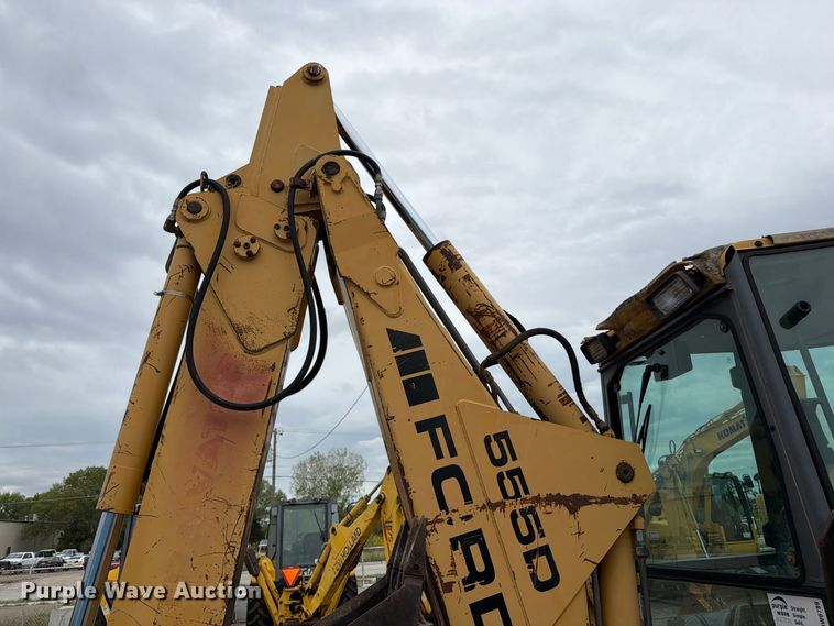 image for item DW6789 1996 Ford 555D backhoe