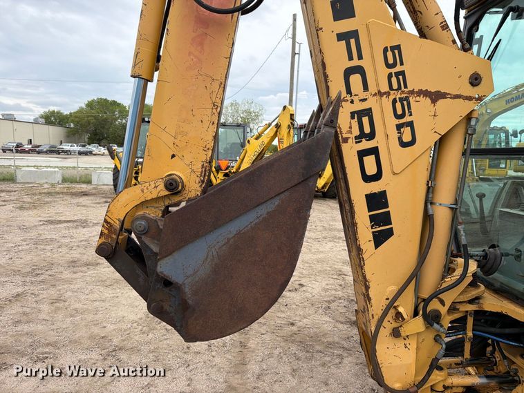 image for item DW6789 1996 Ford 555D backhoe