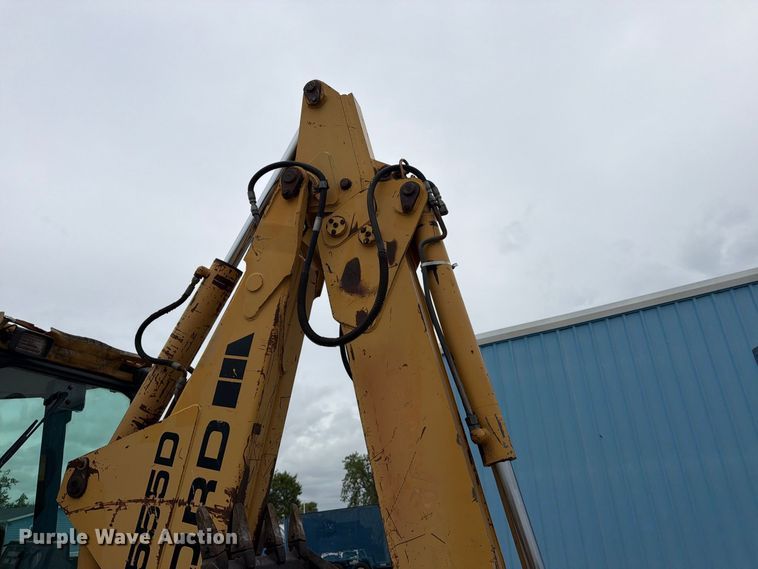 image for item DW6789 1996 Ford 555D backhoe