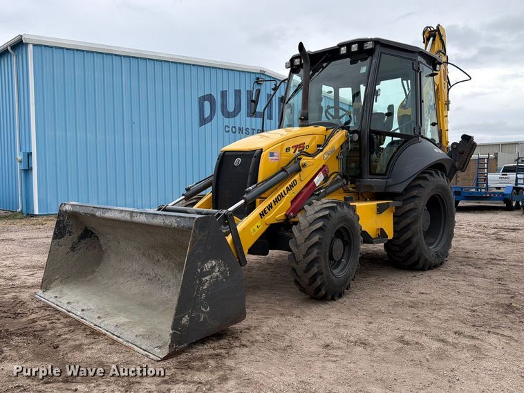 image for item DW6790 2022 New Holland B75D backhoe