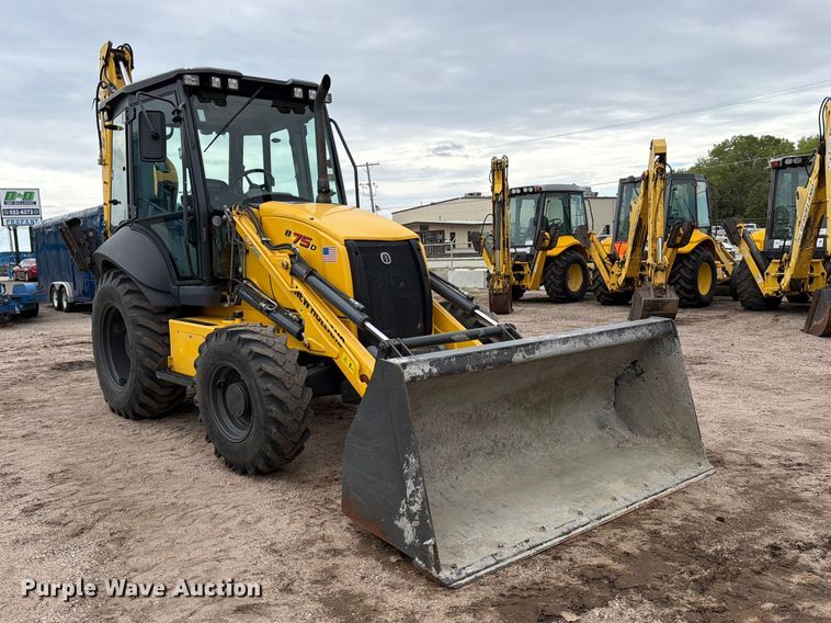 image for item DW6790 2022 New Holland B75D backhoe