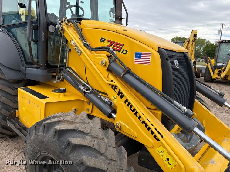 image for item DW6790 2022 New Holland B75D backhoe