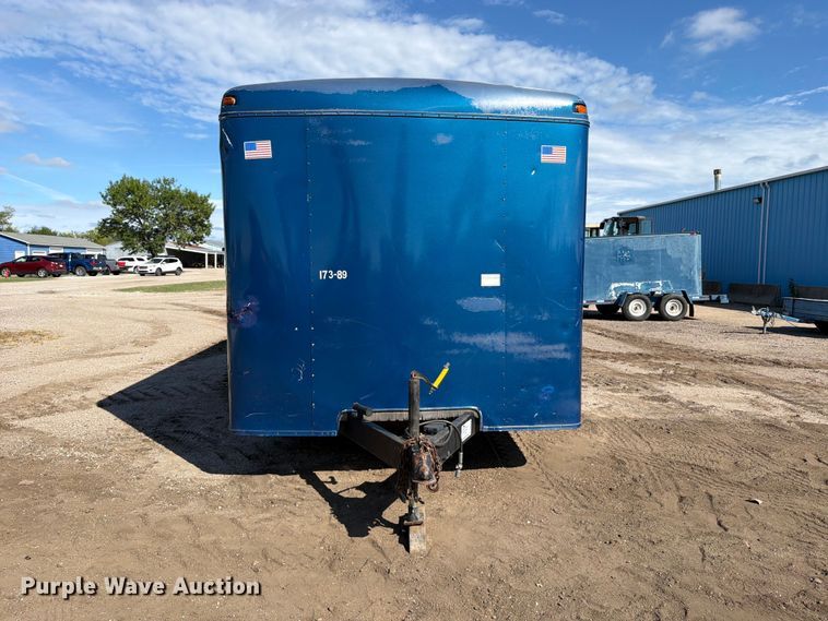 image for item DW6792 1998 Southwest enclosed cargo trailer