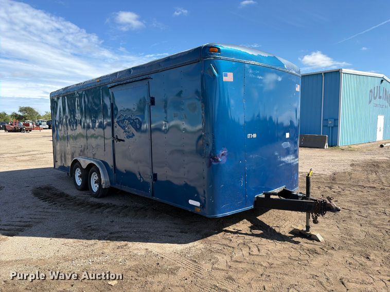image for item DW6792 1998 Southwest enclosed cargo trailer