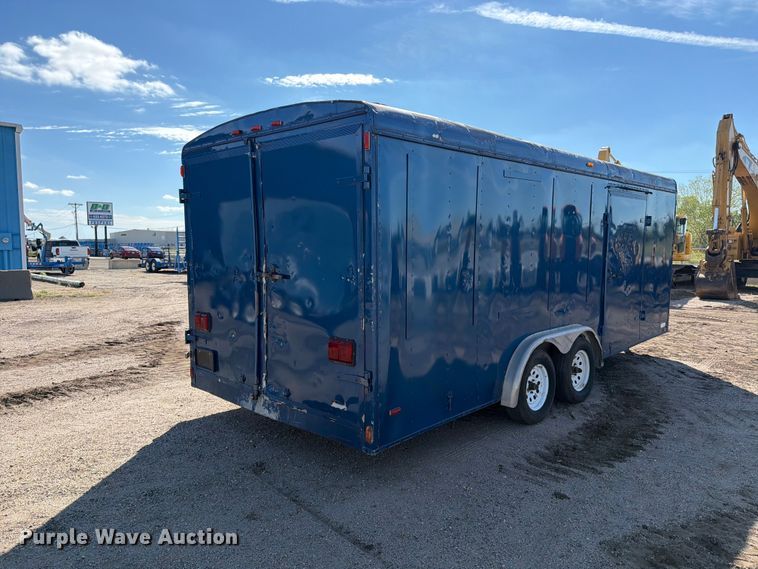 image for item DW6792 1998 Southwest enclosed cargo trailer
