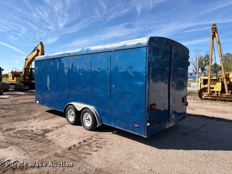 image for item DW6792 1998 Southwest enclosed cargo trailer