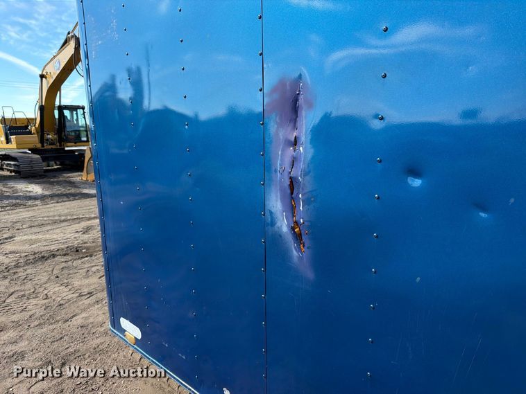 image for item DW6792 1998 Southwest enclosed cargo trailer