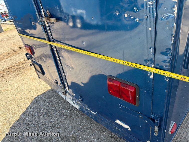 image for item DW6792 1998 Southwest enclosed cargo trailer