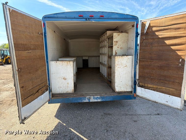 image for item DW6792 1998 Southwest enclosed cargo trailer